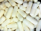Capsule Filler: hard gelatine capsules, white